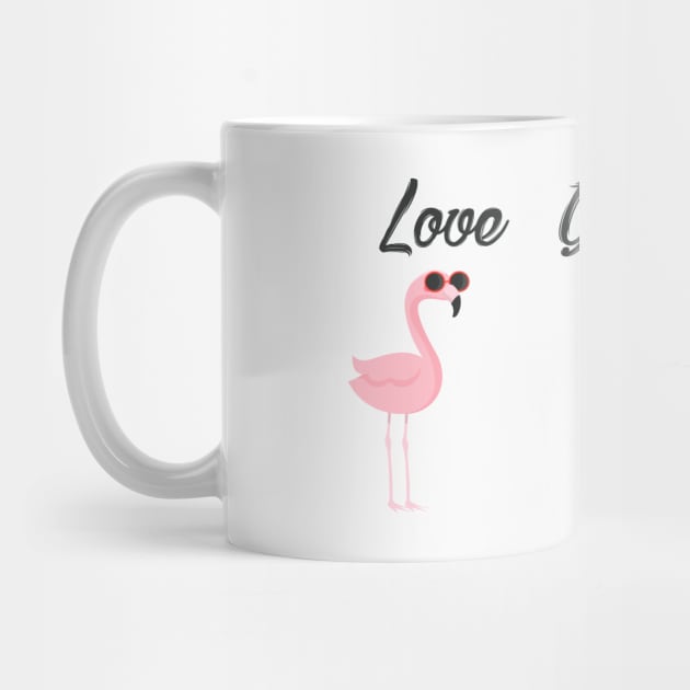 Flamingo, Summer, Love your Flock, Summer Tee, gift for Friend, Bridemaid Gift, Bachelorette, Beach Shirts by StreetStyleTee